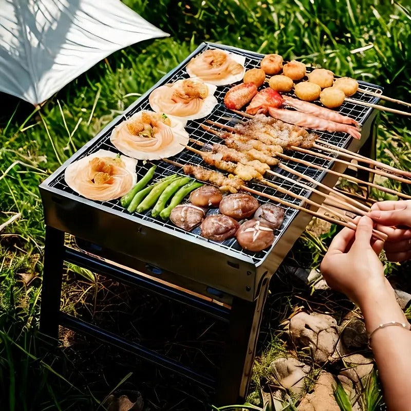 Portable Foldable Barbecue Rack