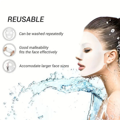 Reusable Silicone Facial Mask Cover